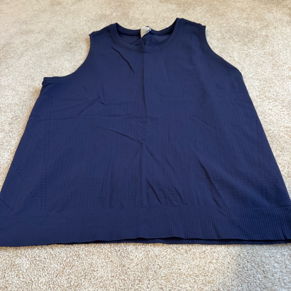 Athleta Navy Blue Top - Picture 2 of 11
